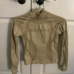 MISBHV Army Turtleneck Long Sleeve Top – Beige | XS | New / Unworn